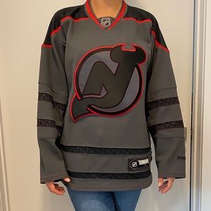 NJ Devils NHL Grey Jersey